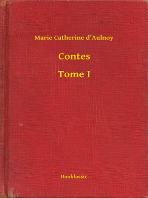 cover image of Contes--Tome I